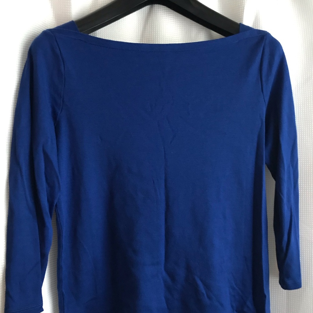  5 for $25  Talbots Blue Long Sleeve Top Small